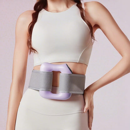 Fascia Ring R10 Cordless Vibrating Massager — Rechargeable, Full-Body Relief for Waist, Back, Abs & Limbs