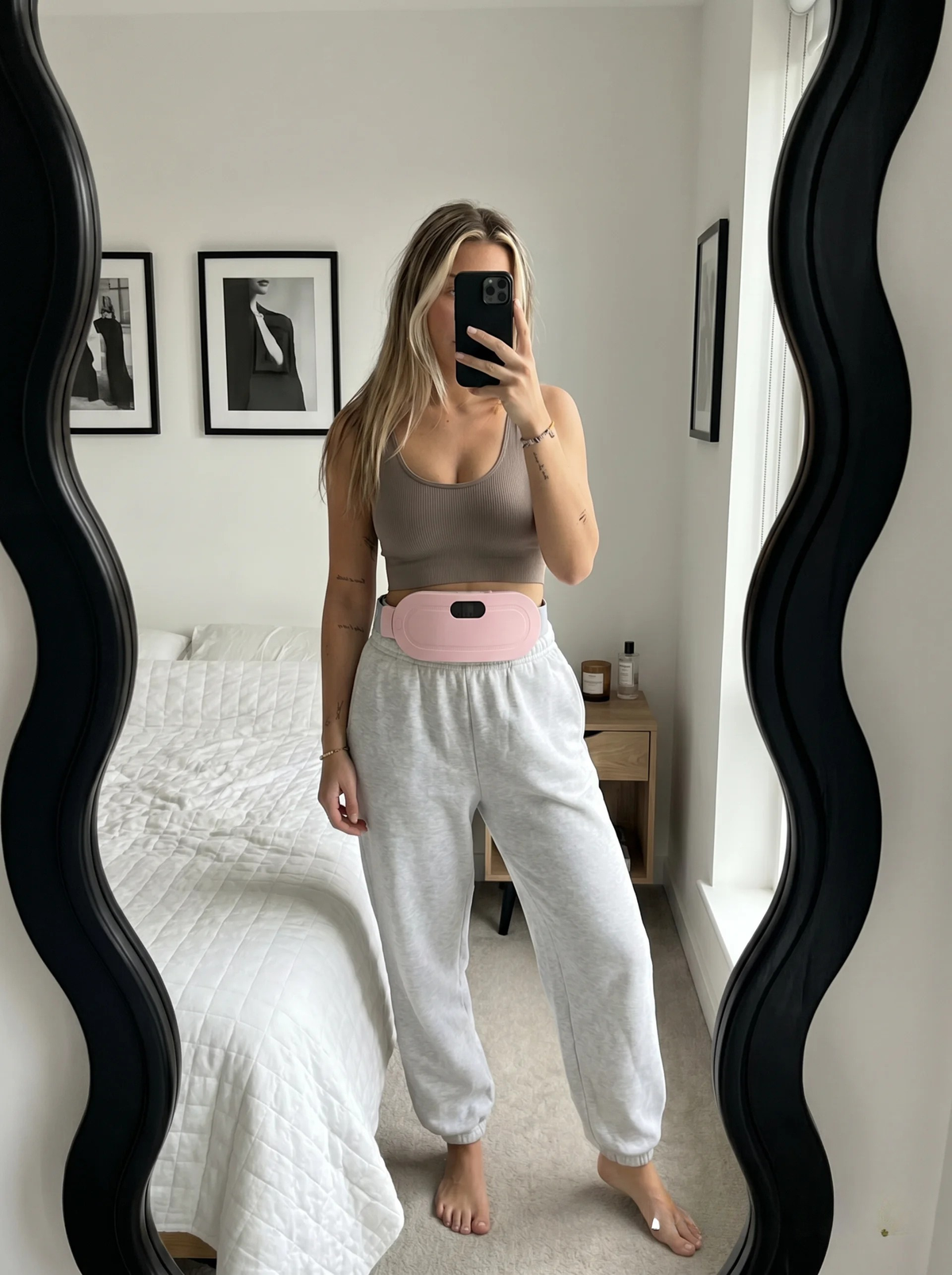 Intelligent Heated Massage Belt for Menstrual Relief